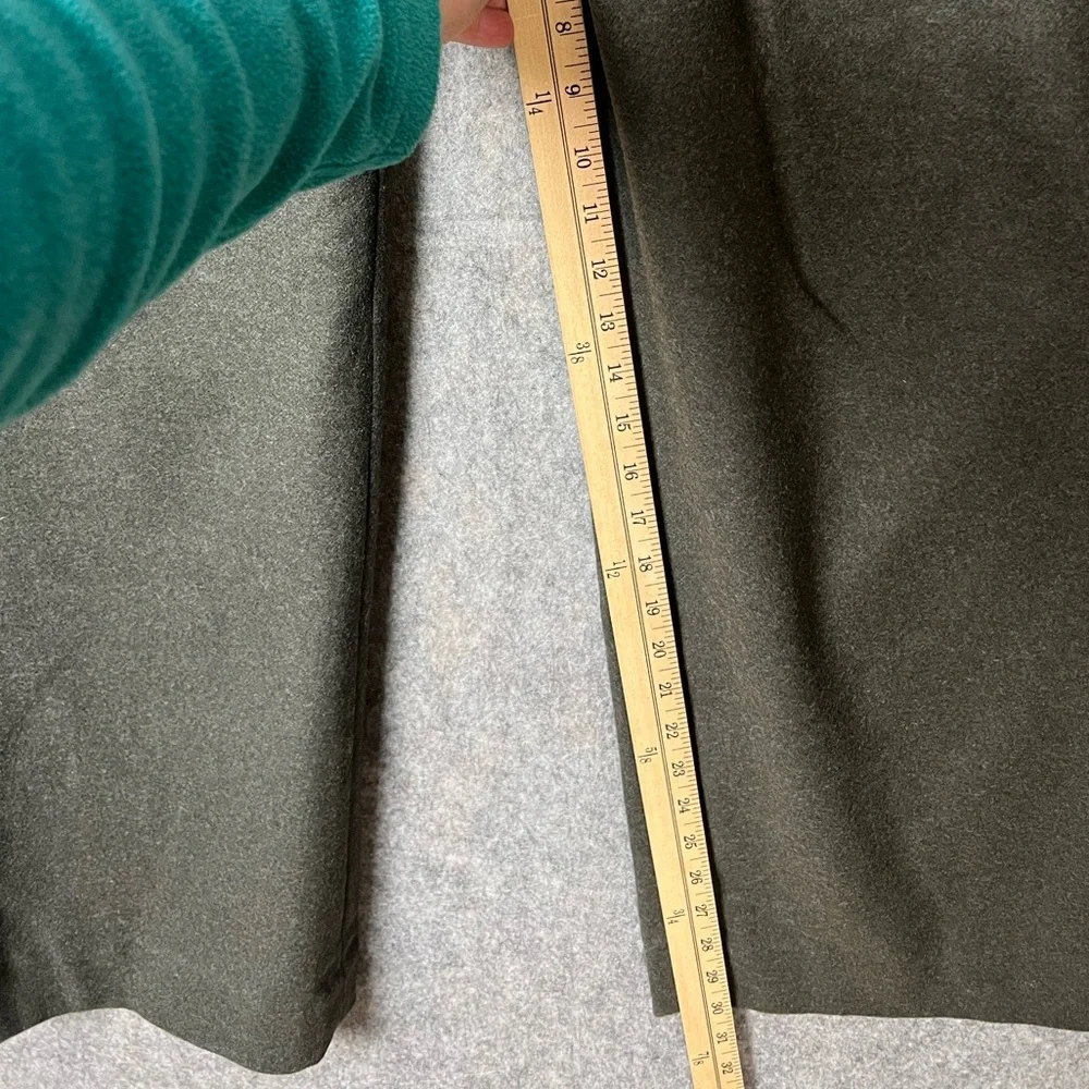 J. Crew Men's Size 36 Olive Green Wool Blend Business Elegant Slacks Pants‎